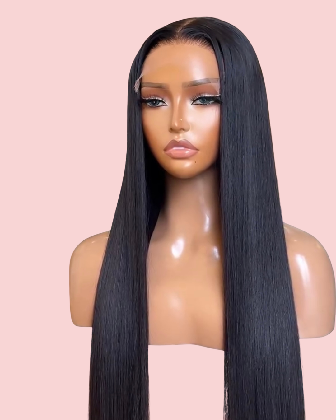 Midnight Luxe- Vietnamese HD Raw Bone Straight Lace Front Wig