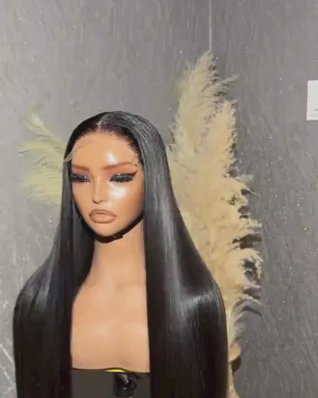 Midnight Luxe- Vietnamese HD Raw Bone Straight Lace Front Wig