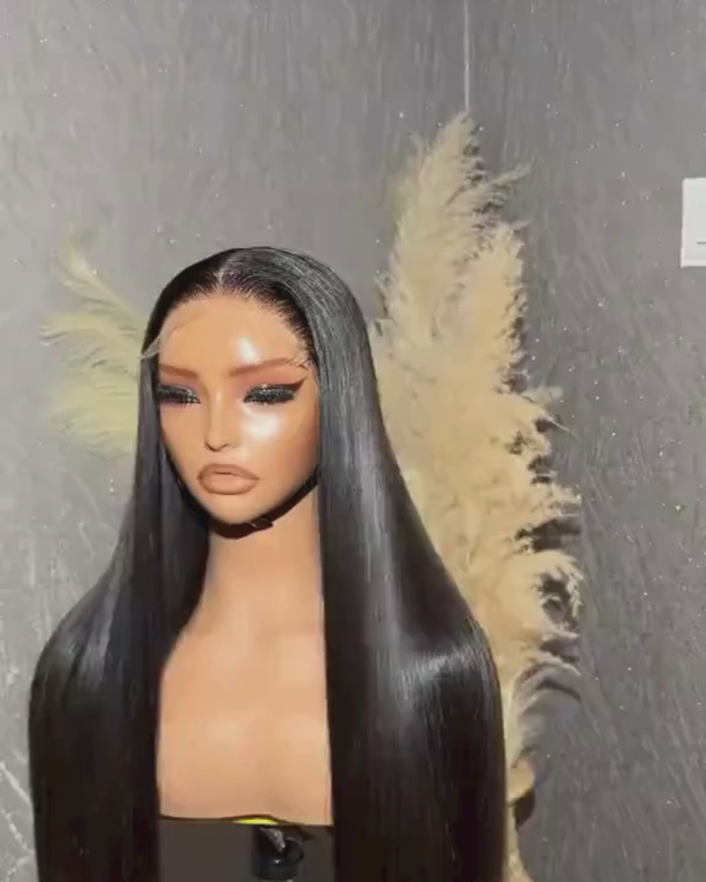 Midnight Luxe- Vietnamese HD Raw Bone Straight Lace Front Wig