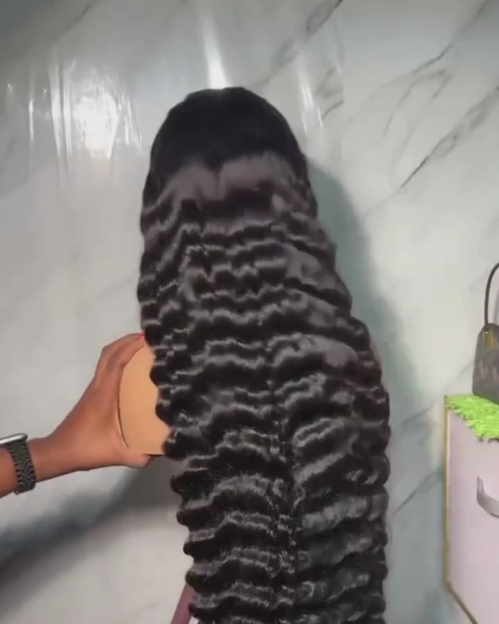 Ocean Veil- HD Raw Cambodian Deep Wave Lace Front Wig